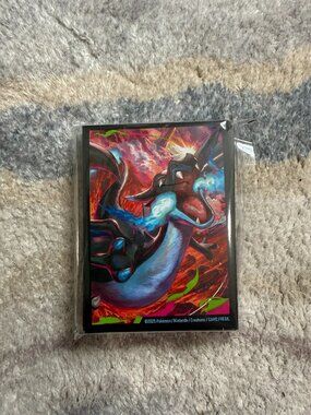 Pokemon TCG: Ultra Premium Collection Card Sleeves - Mega Charizard X (65-Pack)
